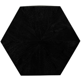 Meridian Diamante Black End Table