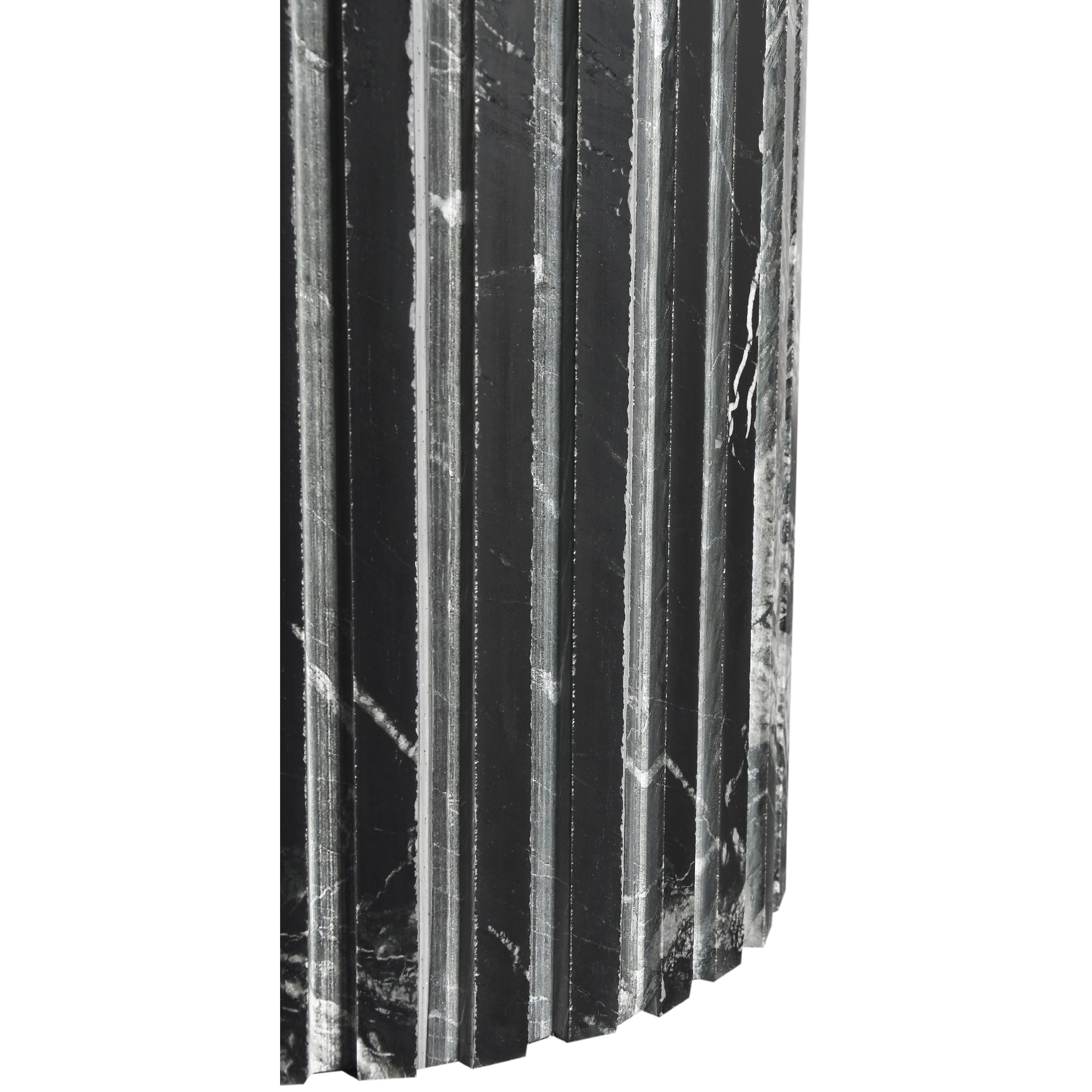 Meridian Genoa Black End Table