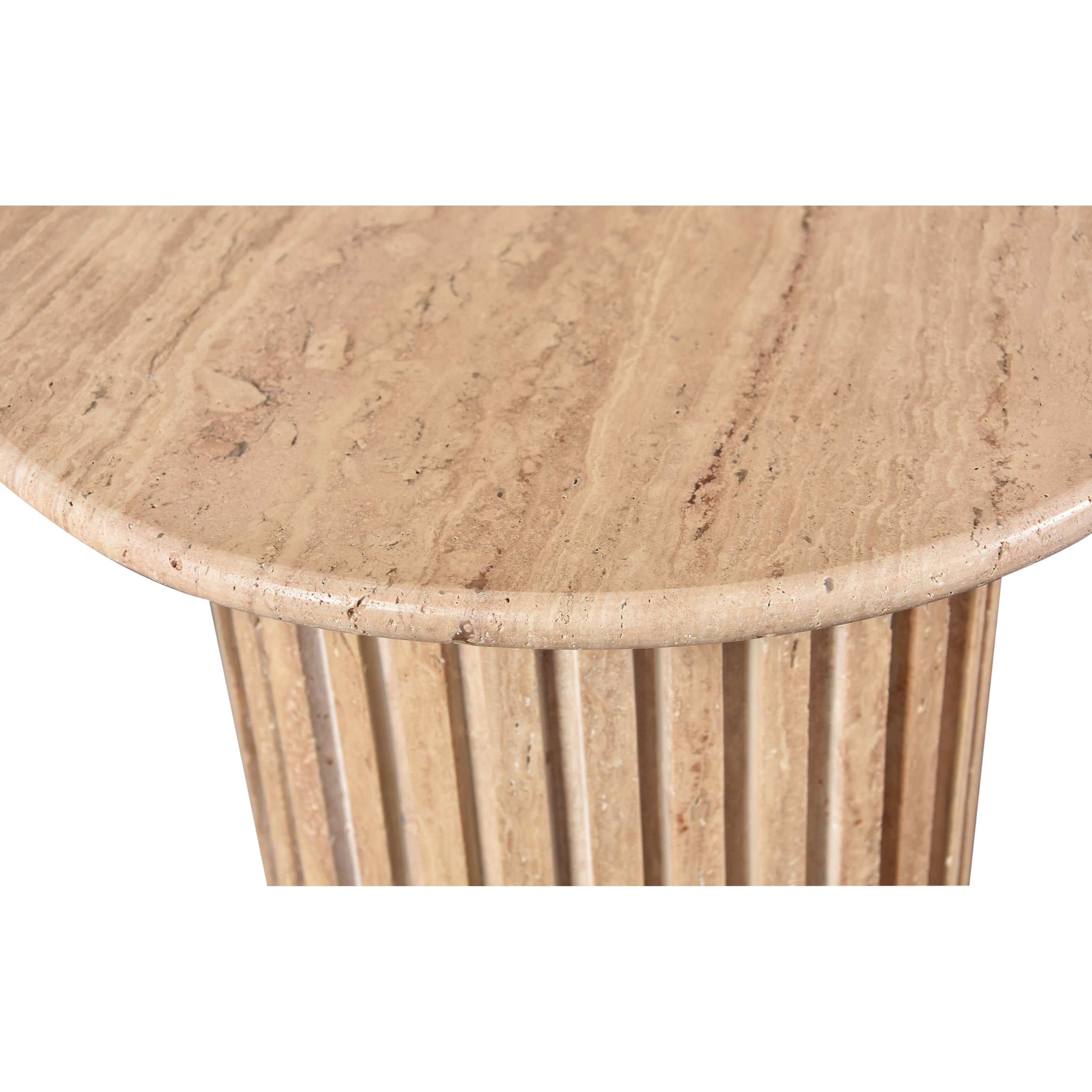 Meridian Genoa Beige End Table