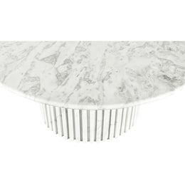 Meridian Genoa White Coffee Table