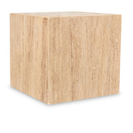 Meridian Bolzano Beige End Table
