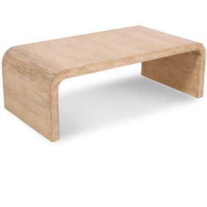 Meridian Cresthill White Oak Coffee Table