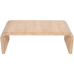 Meridian Cresthill White Oak Coffee Table
