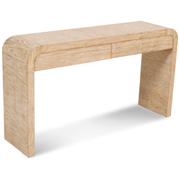 Meridian Cresthill White Oak Console Table