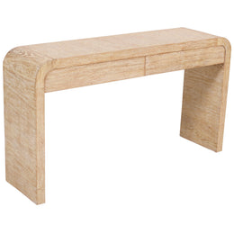 Meridian Cresthill White Oak Console Table