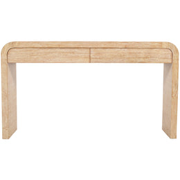 Meridian Cresthill White Oak Console Table