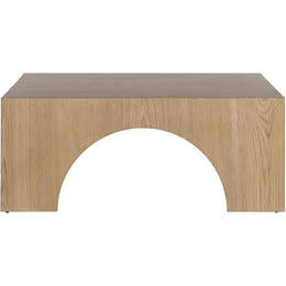 Meridian Arch Oak Coffee Table