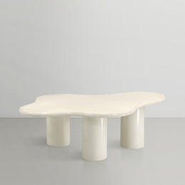 Meridian Romaine Cream Coffee Table