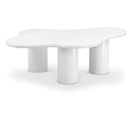 Meridian Romaine White Coffee Table