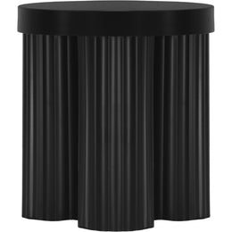 Meridian Rhodes Black End Table
