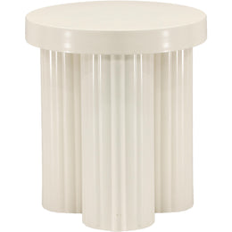 Meridian Rhodes Cream End Table