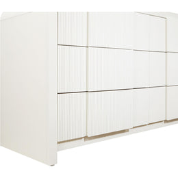 Meridian Fluted Cream Dresser