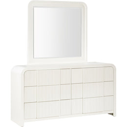 Meridian Fluted Cream Dresser
