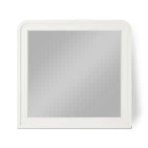 Meridian Fluted Cream Mirror