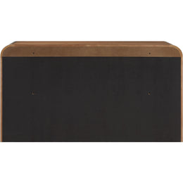Meridian Fluted Walnut Dresser