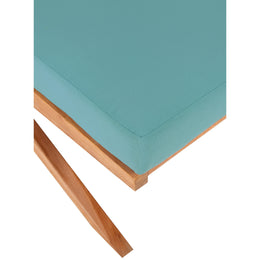 Meridian Tahiti Blue Water Resistant Fabric Outdoor Chair