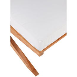 Meridian Tahiti Off White Water Resistant Fabric Outdoor Chair