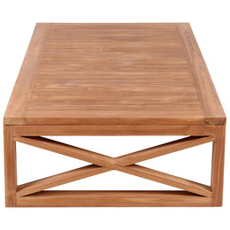 Meridian Anguilla Natural Teak Outdoor Coffee Table