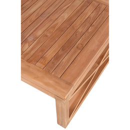 Meridian Anguilla Natural Teak Outdoor Coffee Table