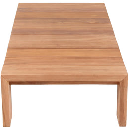 Meridian Tulum Natural Teak Outdoor Coffee Table