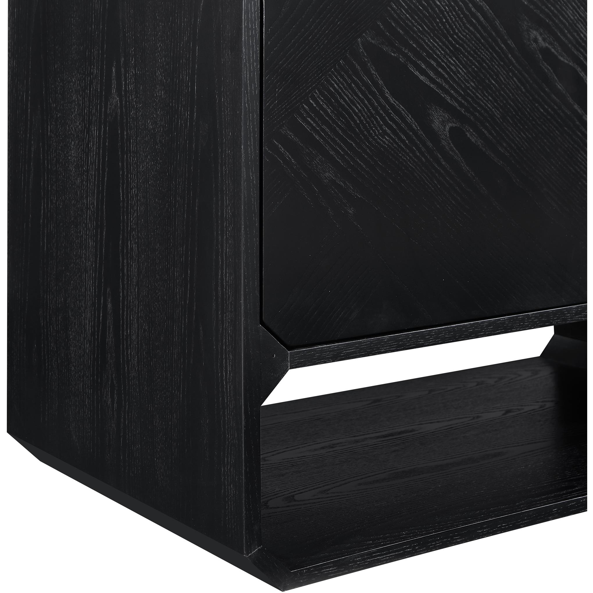 Meridian Parker Black Sideboard/Buffet