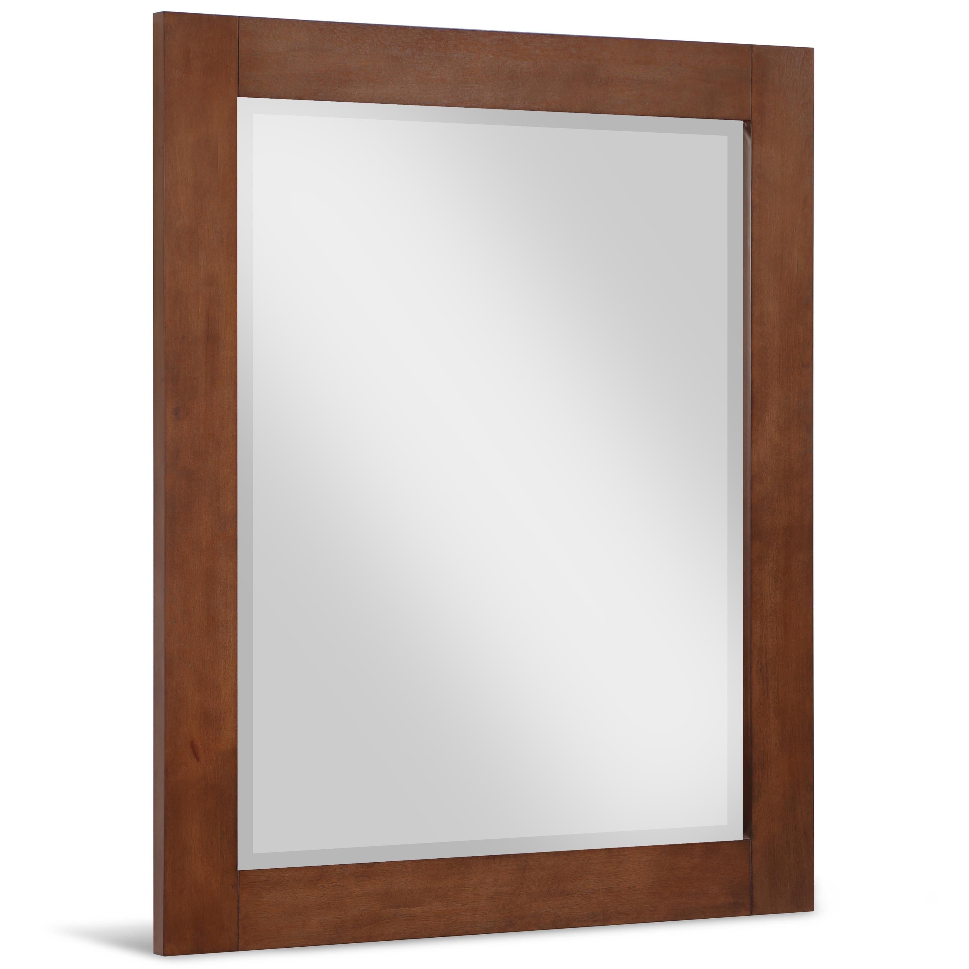 Meridian Monad Walnut Mirror