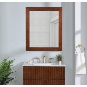 Meridian Monad Walnut Mirror