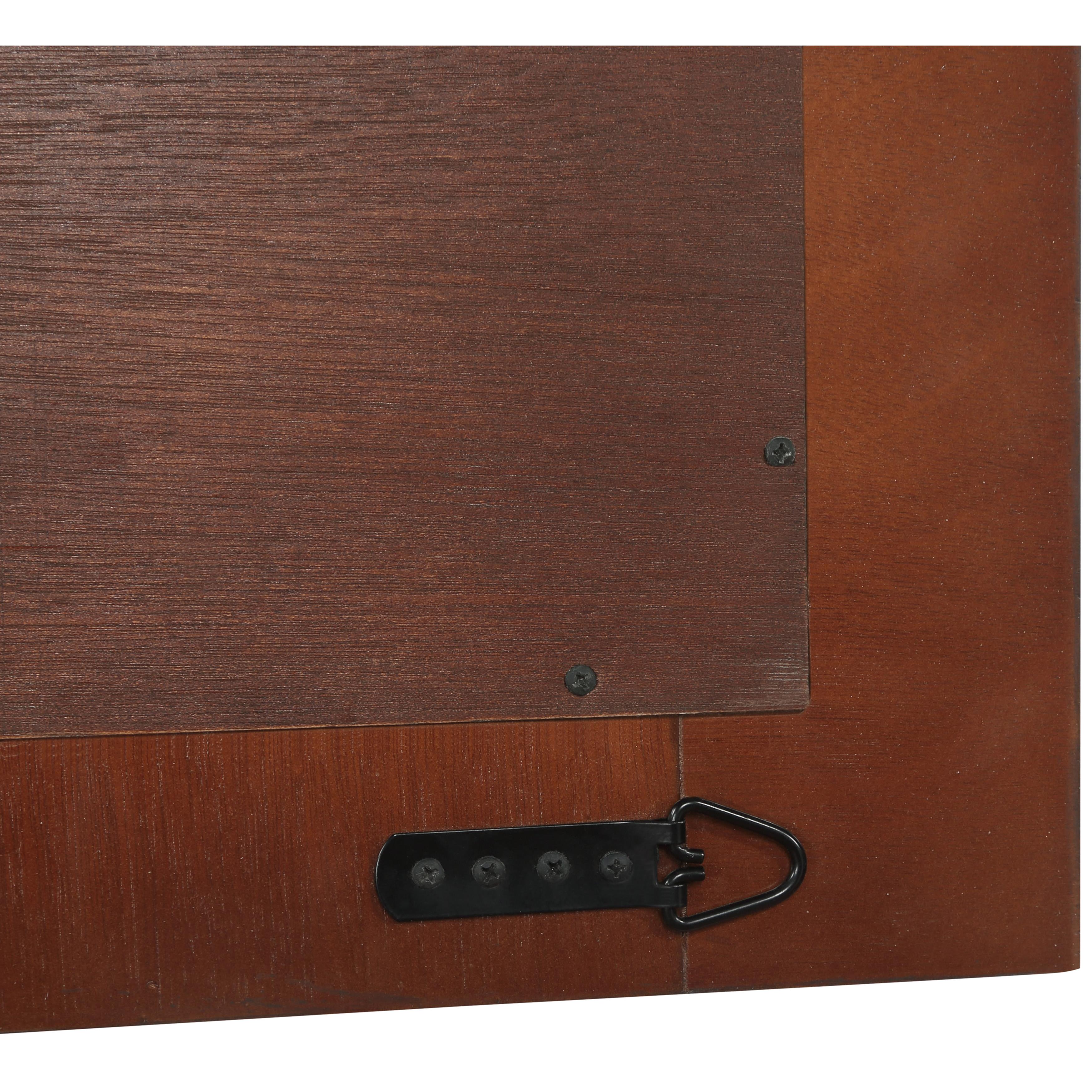 Meridian Monad Walnut Mirror