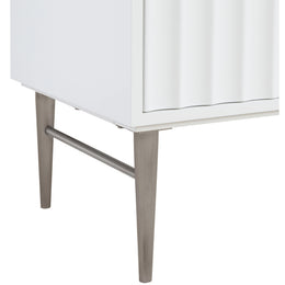 Meridian Modernist White Bathroom Vanity