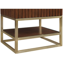 Meridian Monad Walnut Bathroom Vanity