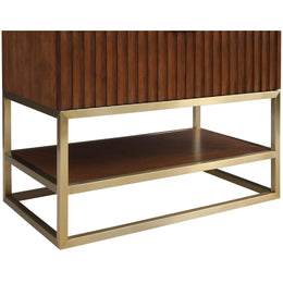 Meridian Monad Walnut Bathroom Vanity