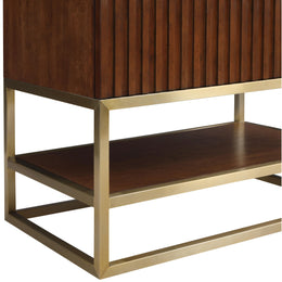 Meridian Monad Walnut Bathroom Vanity