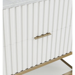 Meridian Monad White Bathroom Vanity