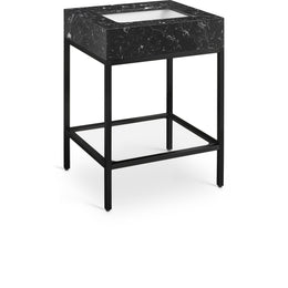 Meridian Marmo Black Engineered Marble Bathroom Vanity