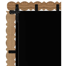 Meridian Aubrey Brown Mirror