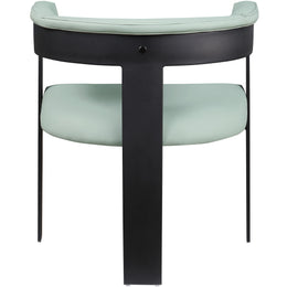 Meridian Romeo Mint Green Vegan Leather Dining Chair