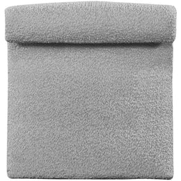 Meridian Mulberry Grey Boucle Fabric Accent Chair