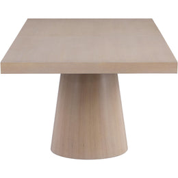 Meridian Tavolo Natural Oak Veneer Dining Table (3 Boxes)