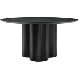 Meridian Simba Black Dining Table