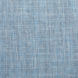 Meridian Valentina Light Blue Linen Textured Fabric Accent Swivel Chair