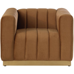 Meridian Marlon Saddle Velvet Chair