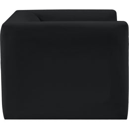 Meridian Henson Black Velvet Chair