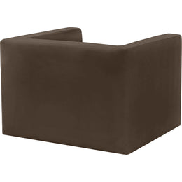 Meridian Henson Brown Velvet Chair