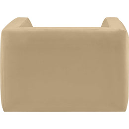 Meridian Henson Camel Velvet Chair