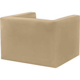Meridian Henson Camel Velvet Chair