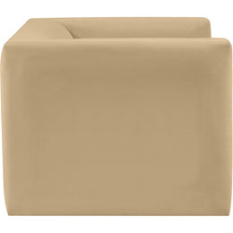 Meridian Henson Camel Velvet Chair