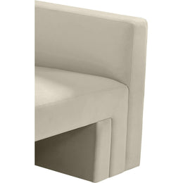 Meridian Henson Cream Velvet Chair