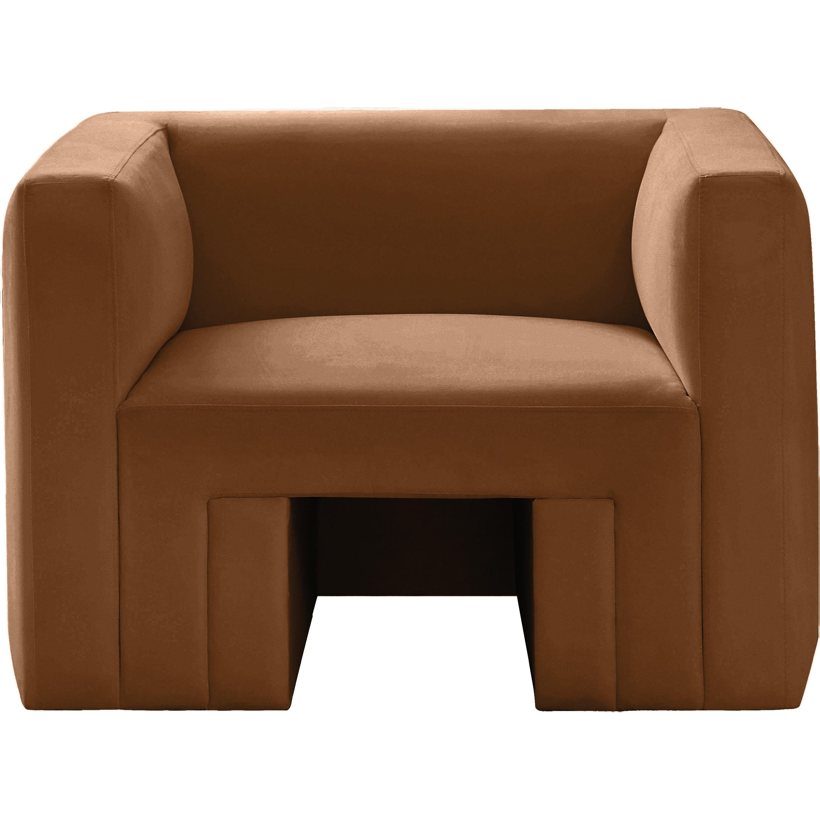 Meridian Henson Saddle Velvet Chair