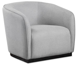 Meridian Mylah Grey Polyester Fabric Chair