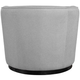 Meridian Mylah Grey Polyester Fabric Chair